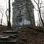Wieża Bismarcka na szczycie Wiezycy